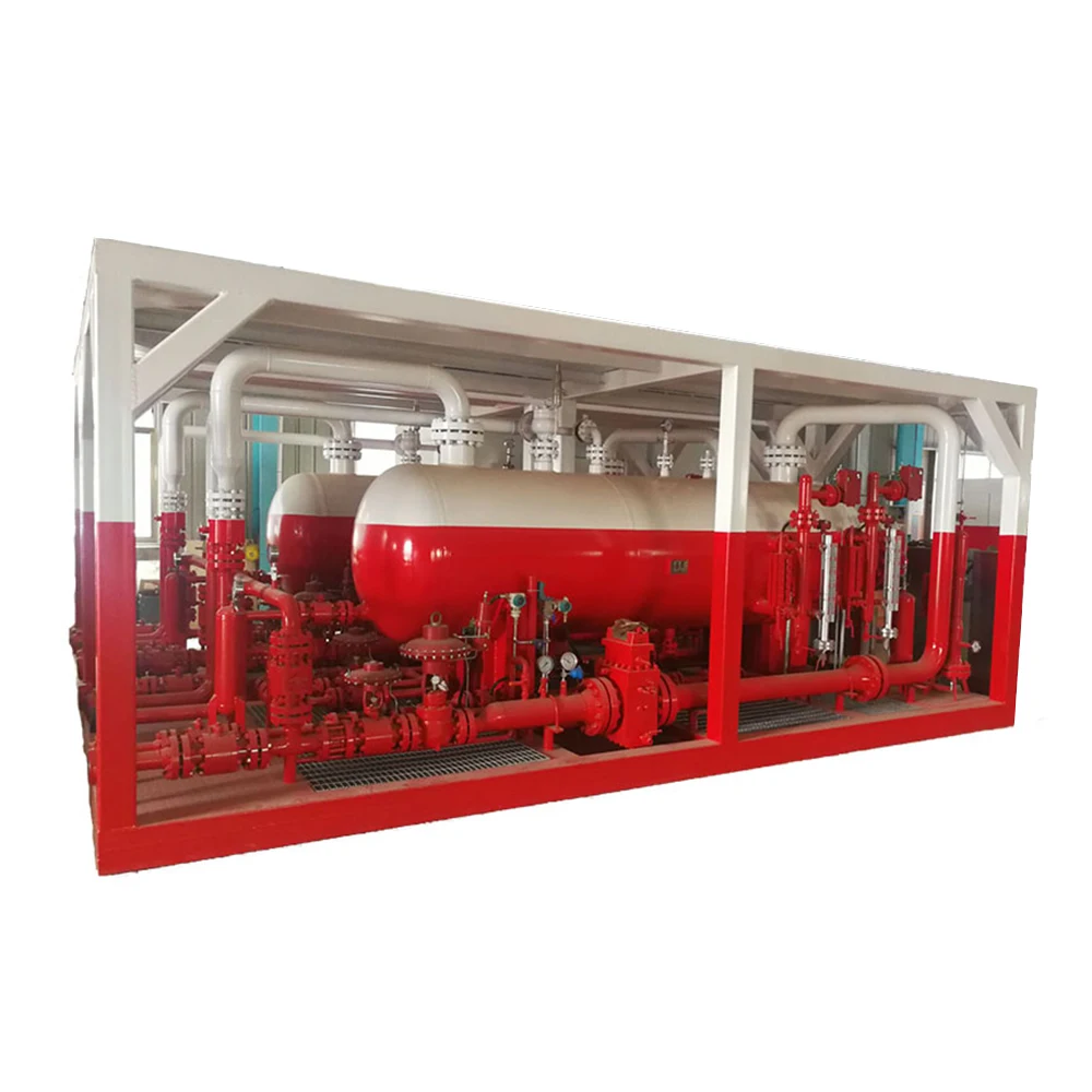 Mobile Well Test and Metering Equipment Three Phase Test Centrifugal Separator