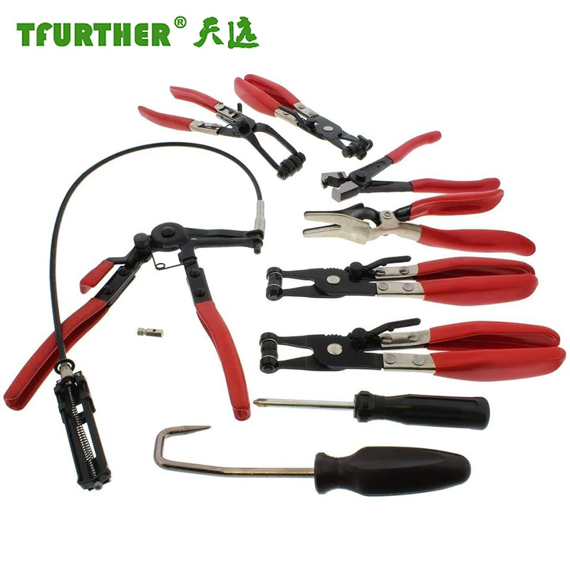 High Heat Resistant Clamps Clamp Pliers Set Hose Ear Clamp Set