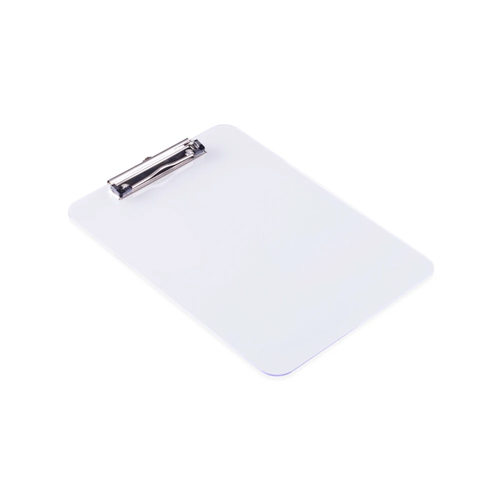 Office stationery file folder color clear  plastic ps  writing hospital clipboards