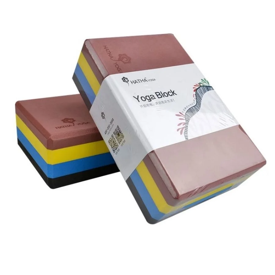 
 Новое поступление, Новый конструктор для йоги радужного цвета Eva, кирпич из пенопласта  