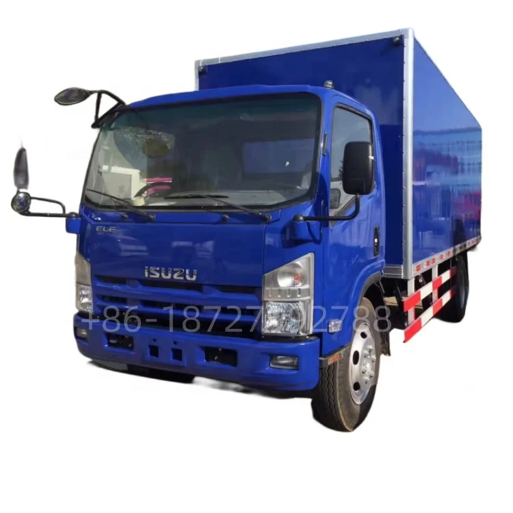 1suzu Sinotruk HOWO 4X2 thermo king Best Selling refrigerator trucks boxs freezer trucks body wholesale dry cargo box truck