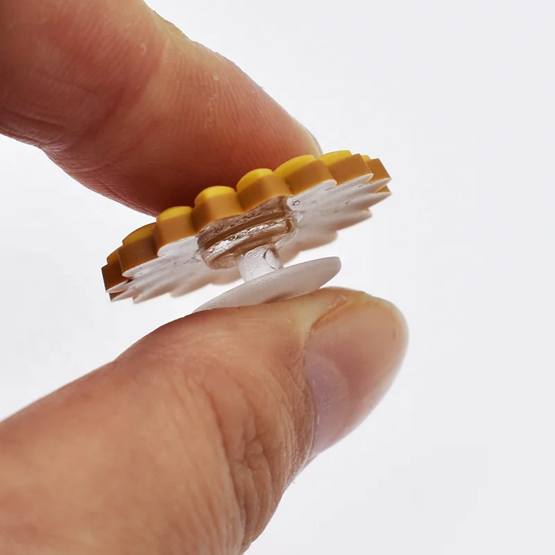 Wholesale Plastic Button Transparent Buckles Parts Accessories Fit for DIY Clog Shoe Charms