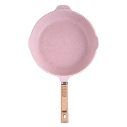 Hard Anodized Aluminum Flat Cooking Nonstick Stoneware Skillet Pan Pot Cheap High-grade