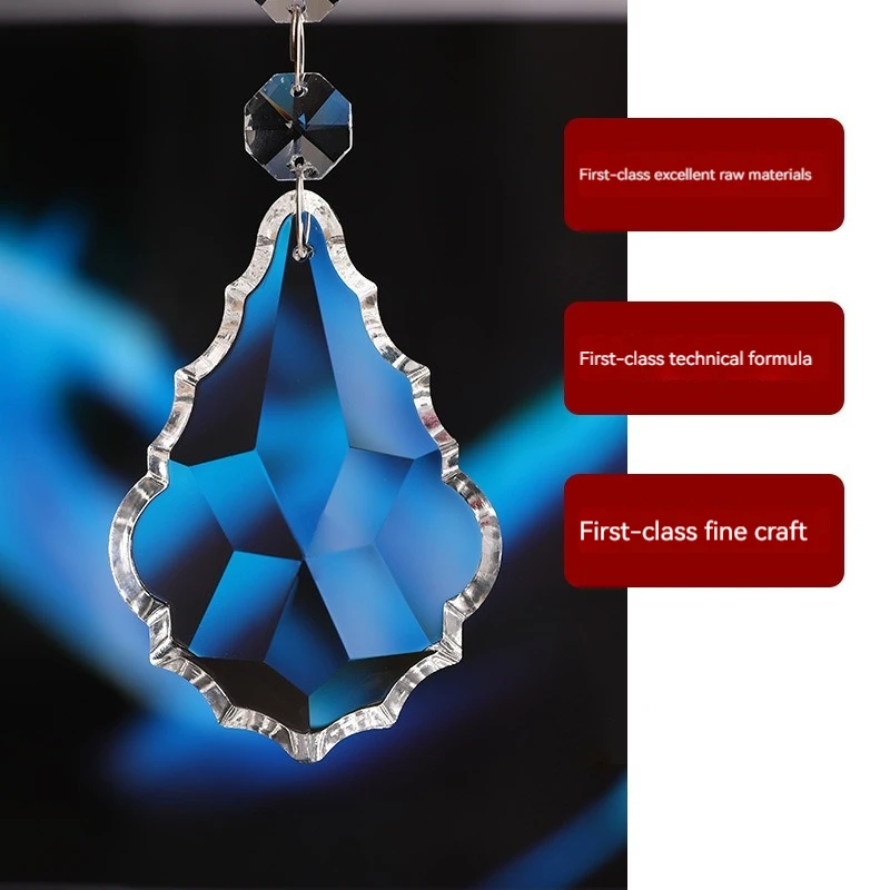 Home lighting hanging accessories Crystal bead curtain pendant European chandelier crystal pendant