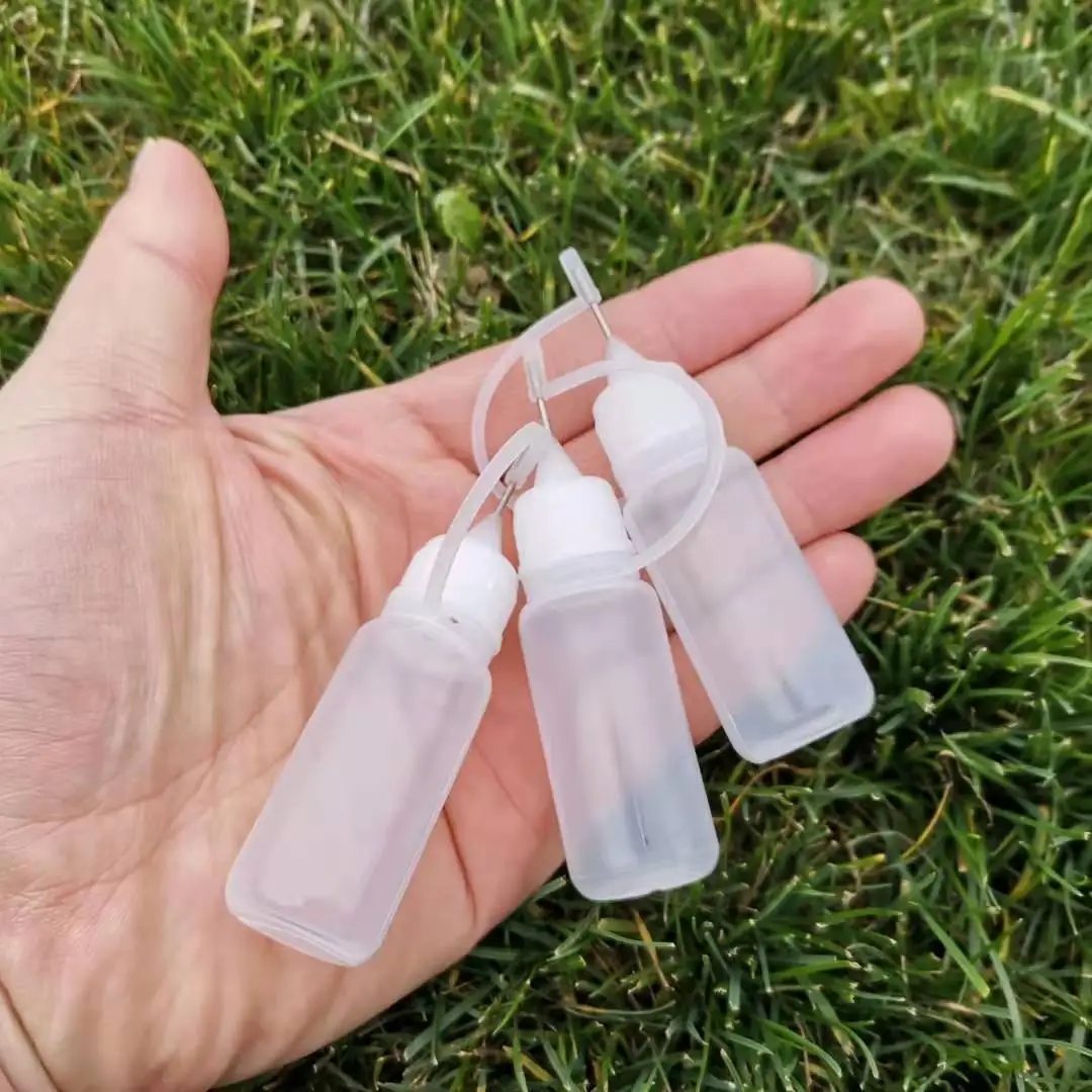 Пластиковые бутылки-капельницы 5/10/15/20/30/50/60/100/120 мл с пищевым наконечником