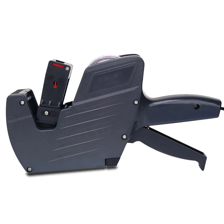 Factory Made Handheld Price Labelling Price Tag Gun Metal Labels Machine 21.5*12mm Price Paper New Hot Sale Labeller