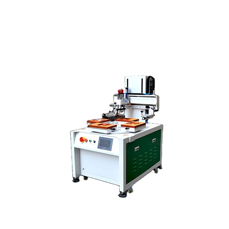 
TAOXING Hot Sale Rotary Silk Screen Printing Machine Mesin Sablon with 4 Stations 