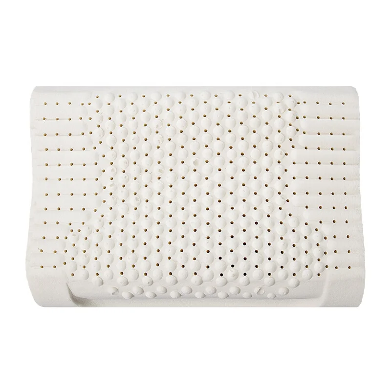 Foam Granulated Massage Latex Hypoallergenic Pillow