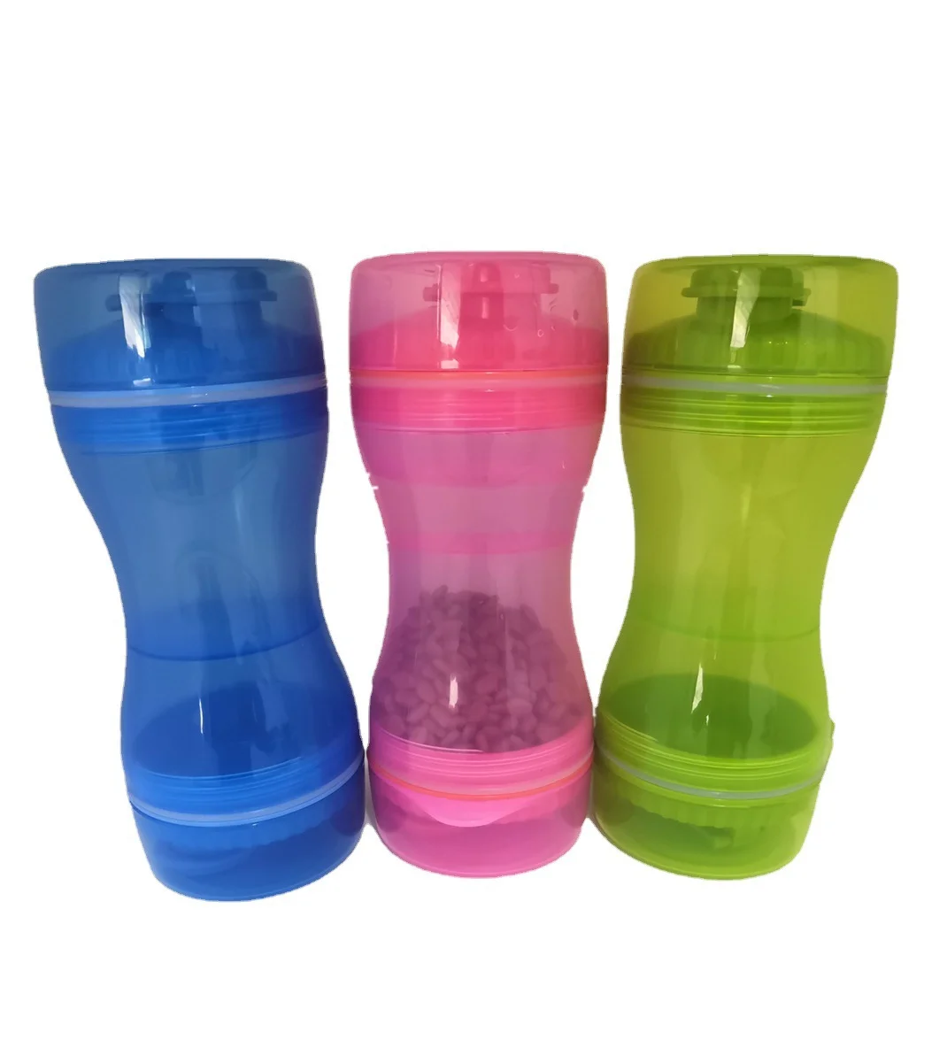 Dog Hanging Bottle With Bowl Water Attachement Drinker Dogs Silicone Drinking Fountain For School Feeding And Pet Feeder Dleaner