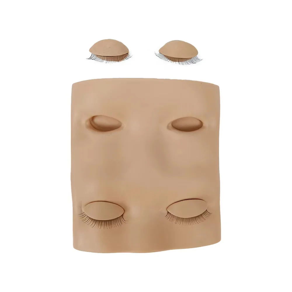 LashPlus wholesale silicone removable eyes for easy cleaning eyelash extension Mannequin Head