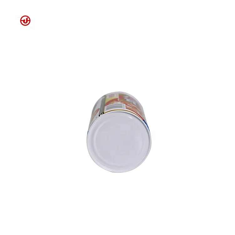 Wholesale High Quality 310ml 360ml Empty Food Grade Tin Can Metal Tin Can With Easy Open Lid For Food Packaging