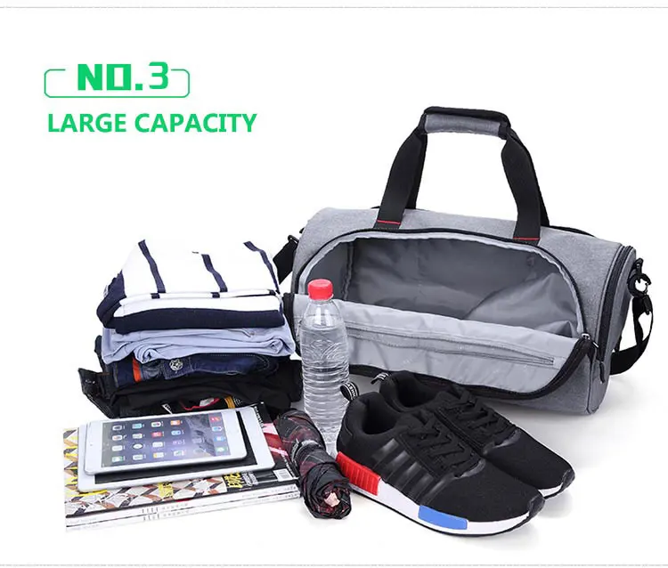 Женская спортивная сумка с отделением для обуви на заказ