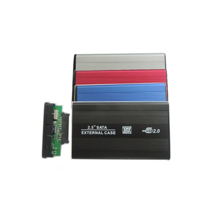 Портативный алюминиевый корпус usb 2 0 5
