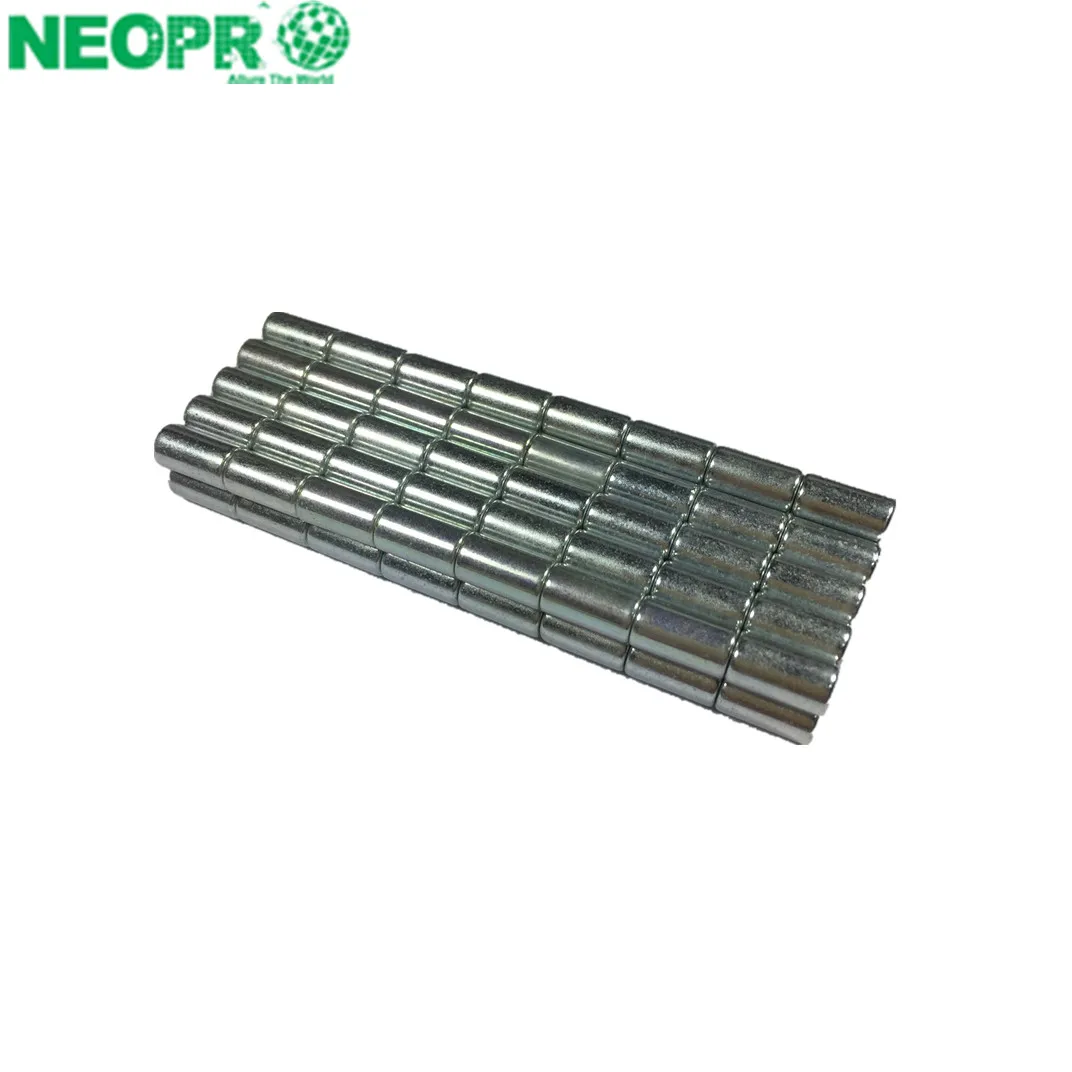 N52 Magnet Wholesale Cylinder  Magnets for Speakers NdFeB Magnet customized
