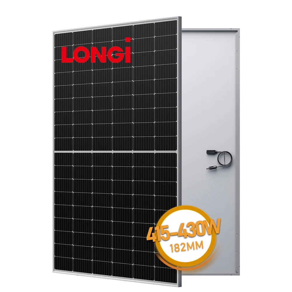 Alibaba Golden supplier Greensun Longi panels solar panel 415w