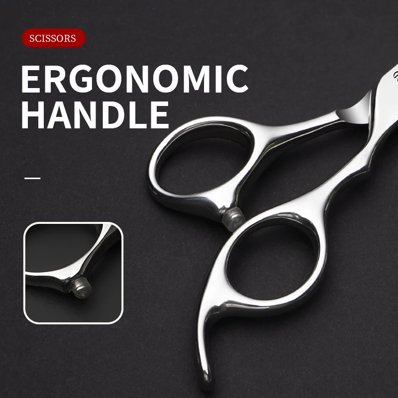6.0 inch professional 	hair cutting scissors Salon household hair styling tools  Stainless steel barber scissors Hair scissors