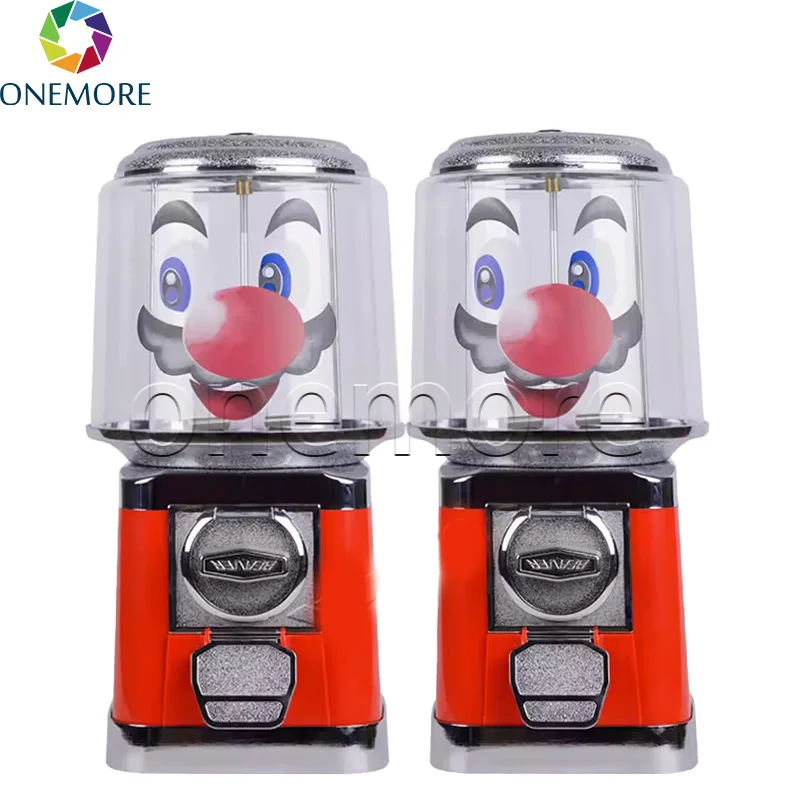 Factory Price Large Spherical Chewing Gum Bubble Vending Machine With Detachable Cash Drawer Holder