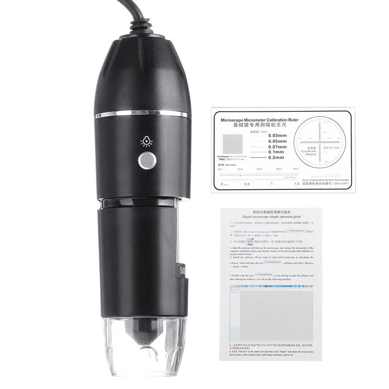 Электронный увеличительный Usb-микроскоп, цифровой электронный микроскоп для ремонта мобильных телефонов, 500Х 1000Х 1600х