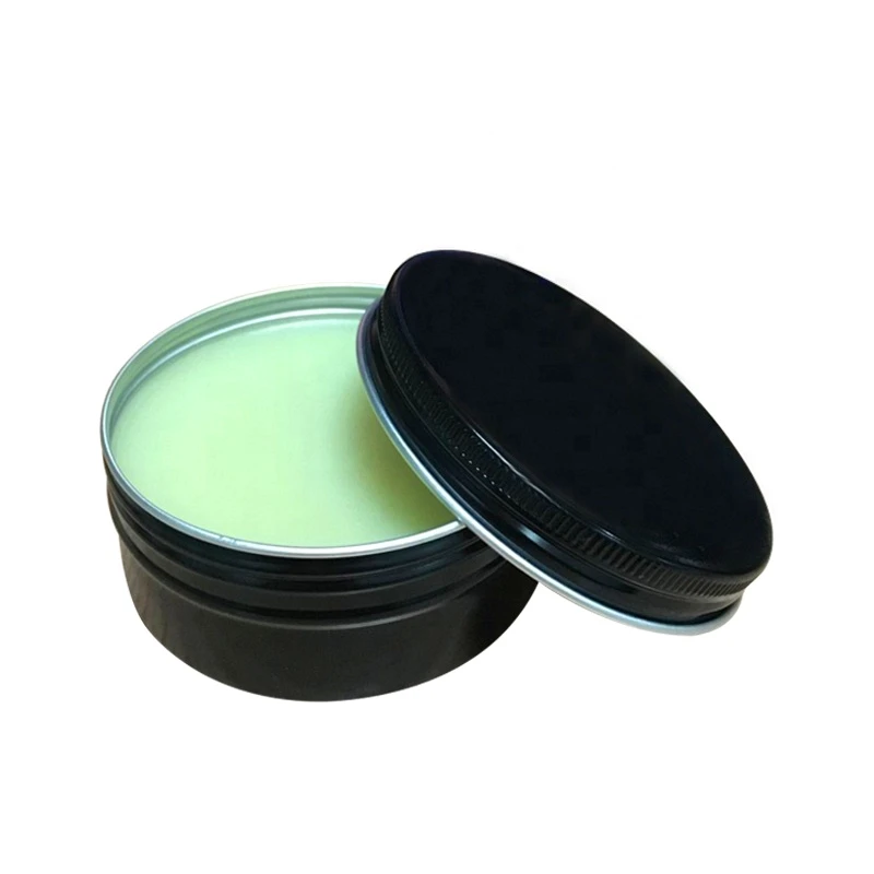 Manufacturer factory price hair pomade wax tin box wave grease package tins can candle containers jars
