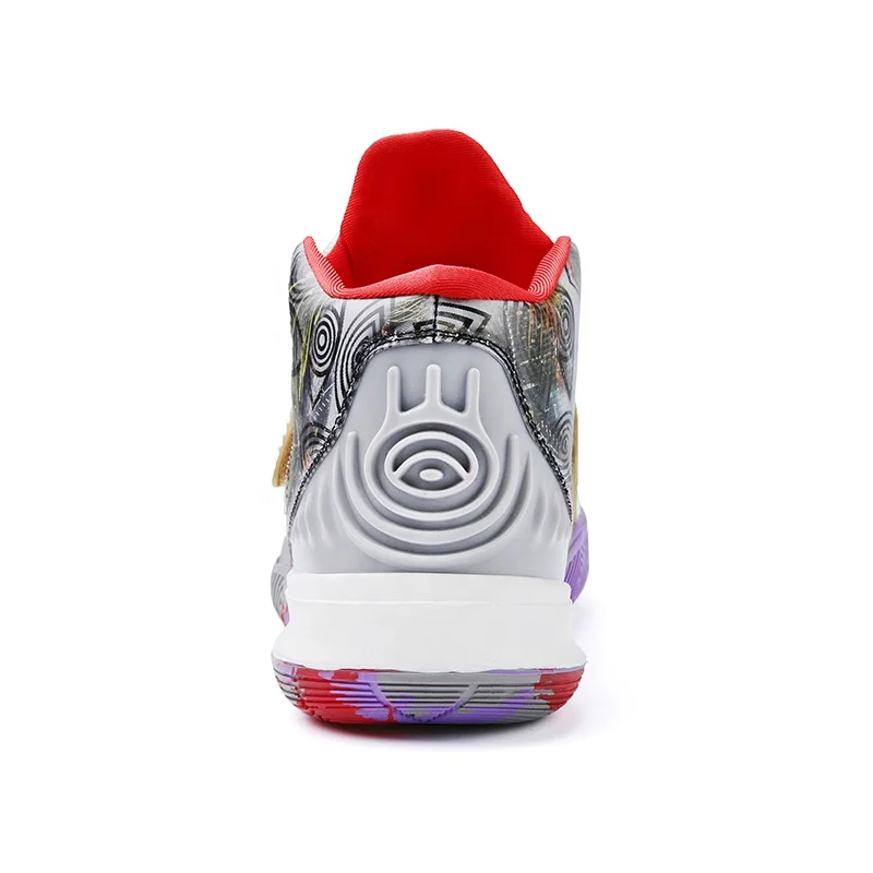 2020 New Design High Quality Custom Logo Private Label Sports Shoes Black Kyrie Irving Basketball Shoes Men