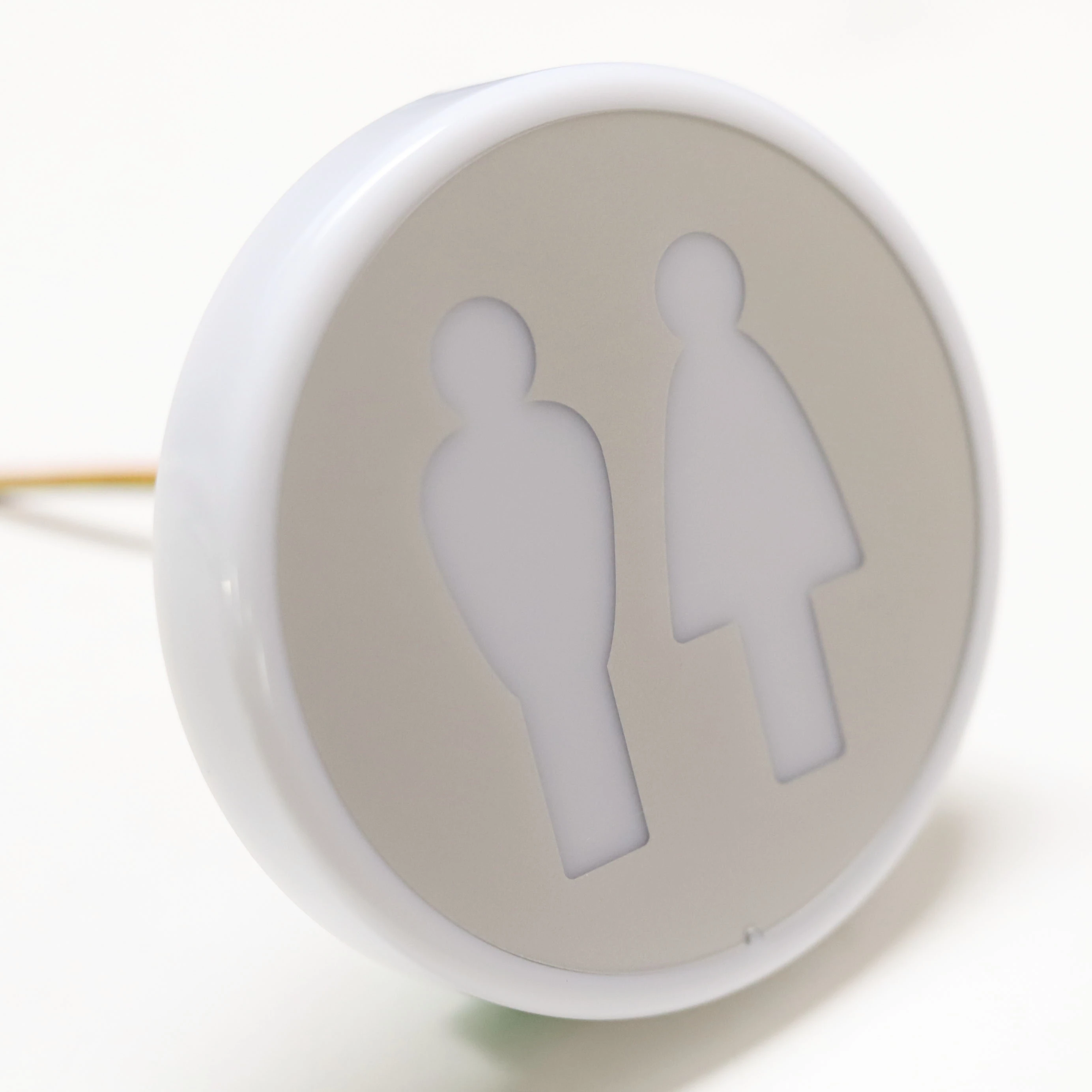 AOGAO smart display screen shower partition WC toilet LED Lamp