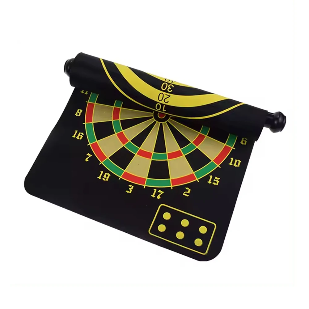 Customized kids indoor party sports shooting folding toy magnetic darts board set