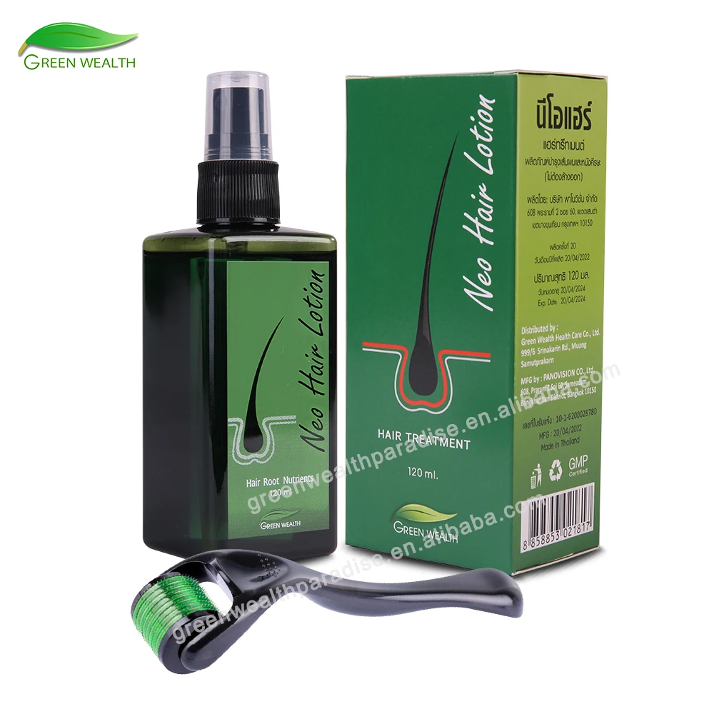 Protein Treatment For Damaged Hair Green Wealth 100% original neo hair lotion