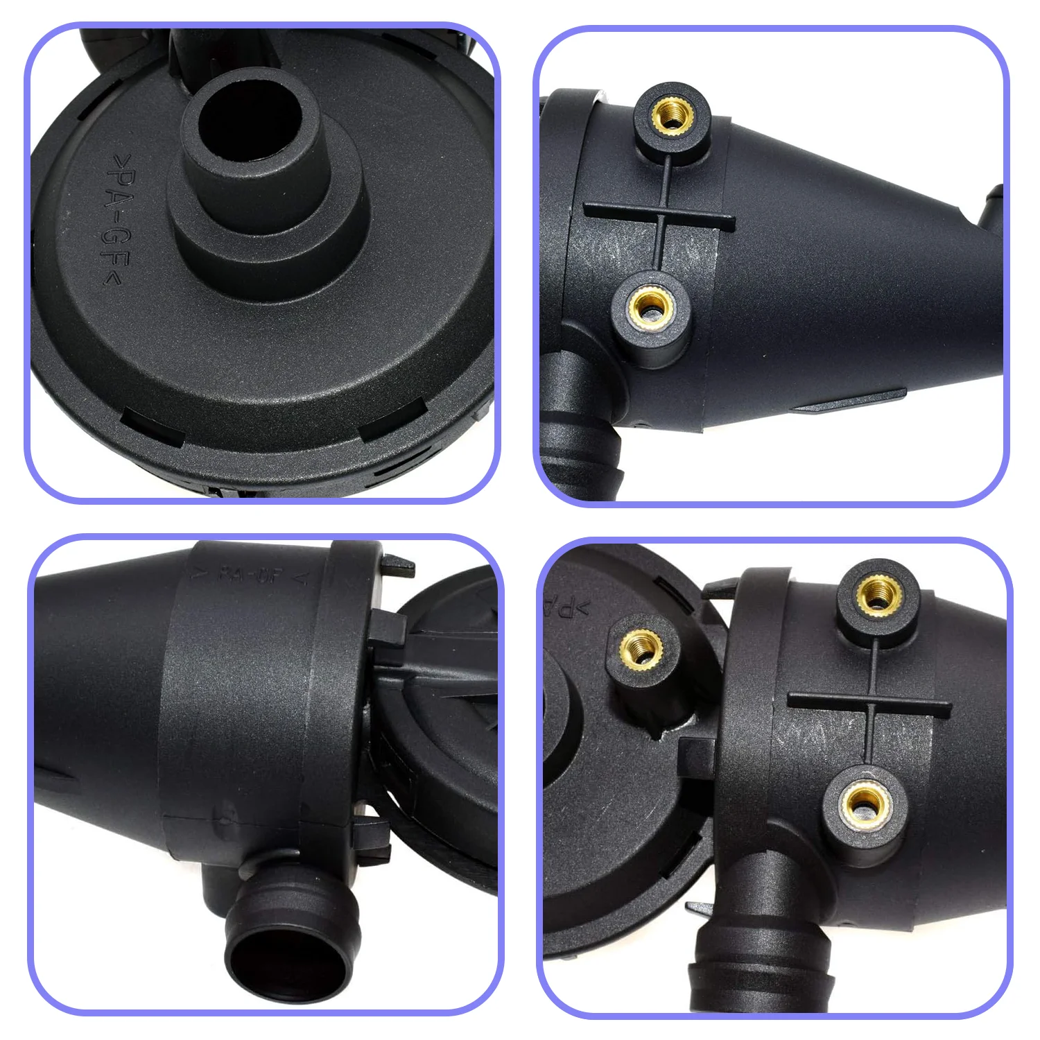 MANER 11151703484 Auto Spare Parts Crankcase Oil Separator PCV Vent Valve Kit for BMW E36 E39