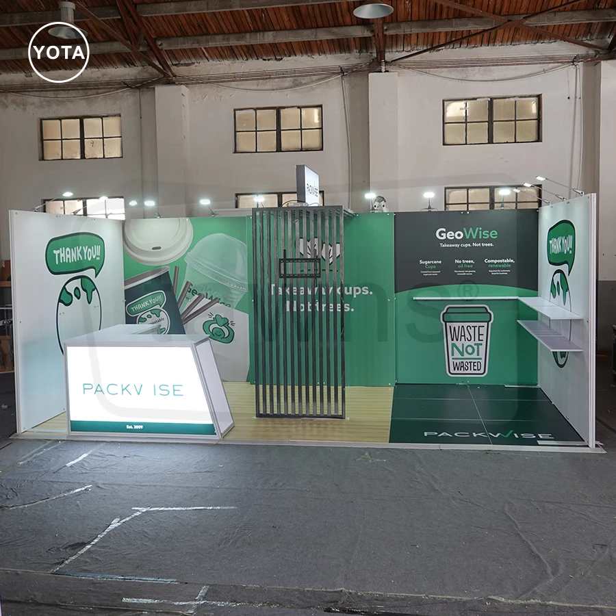 Портативный 10x20 выставочный стенд