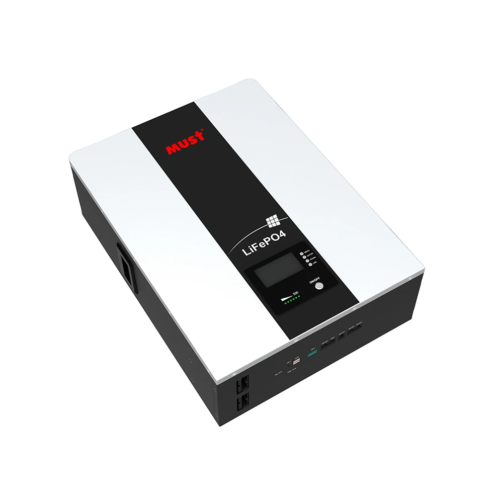 MUST LP16  24v battery power bank bateria de litio Quickly recharge lithium ion battery for solar energy generator