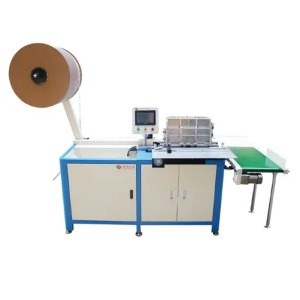 Semi automatic double wire binding machine