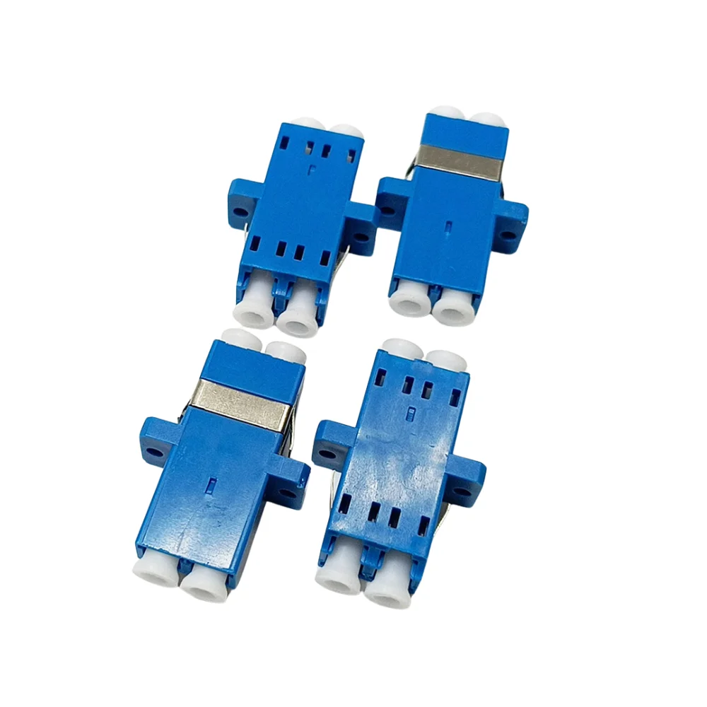 LC/UPC Multimode Fiber Optic Adapter Duplex LC Connector for Equipment Adaptor Connector Hybrid Adaptor