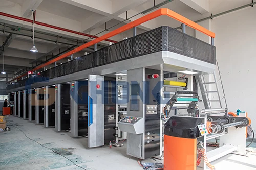 Rotary Electrical Register Opp Rotogravure Printing Machine for Paper Provided Electric Heating Paper Printer Automatic 380V