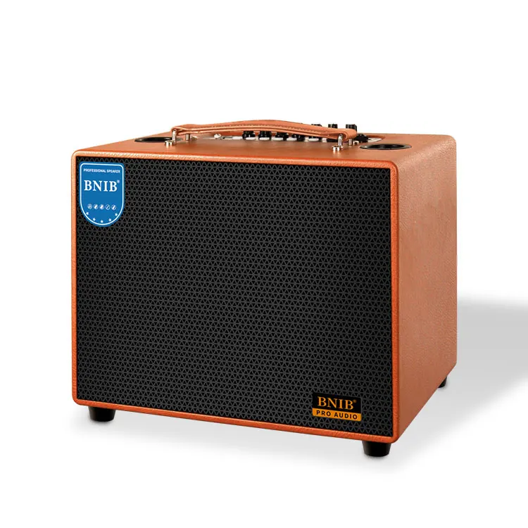 The New Listing Multifunction Outdoor Speaker Good Quality Leather Bluetooth Speaker With 2 Mic