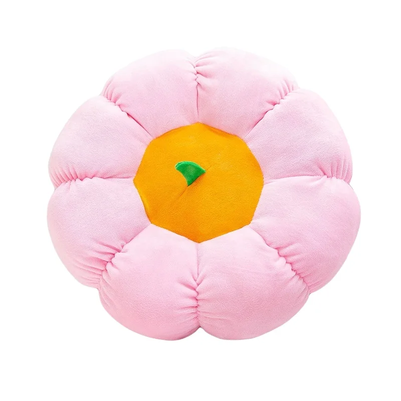 custom Decorative Plush Floor Pillow Kids Seating Cushion Large Pumpkin Tatami Floor Cushion Thicken Chair Pad Squishy Pillows