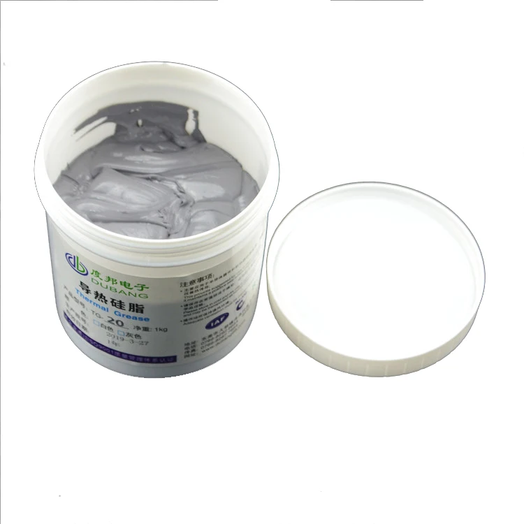 Silver Color Thermal Conductive Silicone Paste Medic Paste