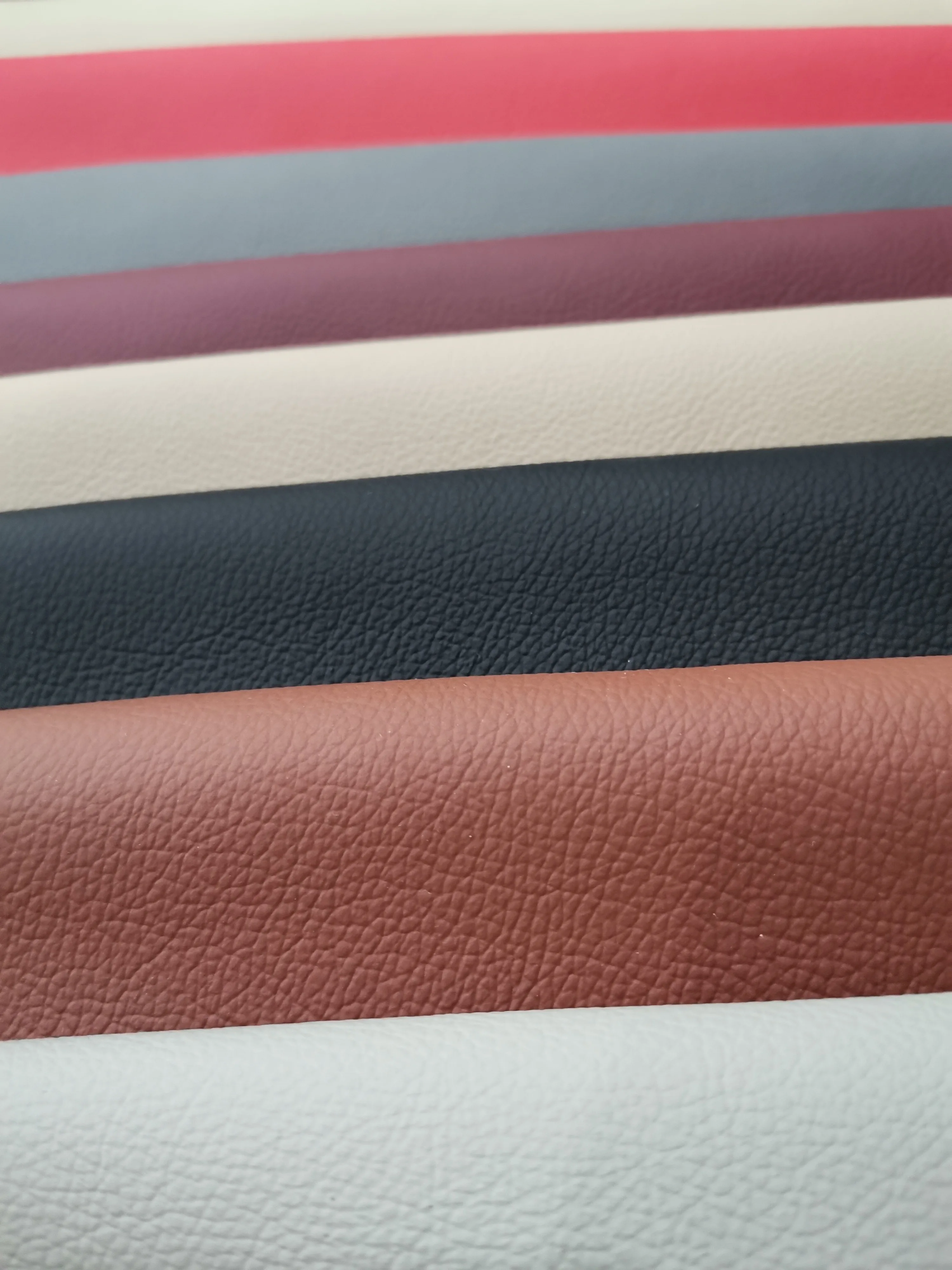 Leather Roll PU Microfiber leather 1.2MM Faux Customized High Quality For Car Seat cover Mat Sofa furniture handbags