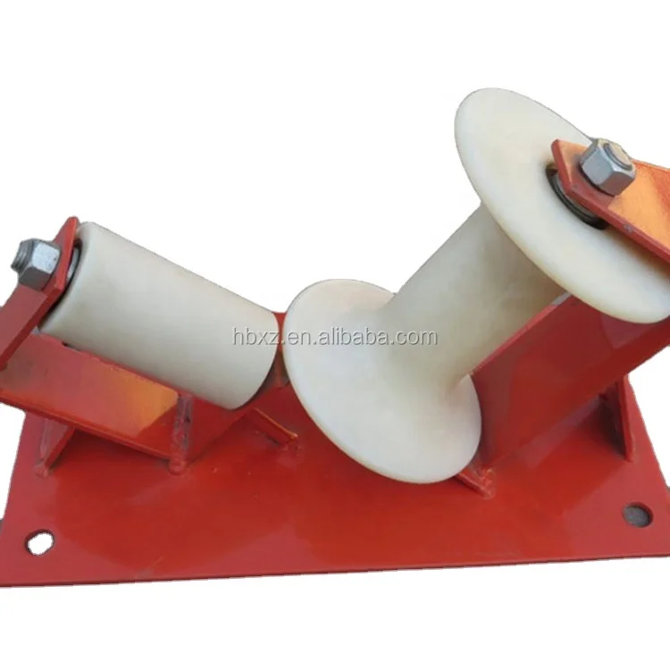 Underground cable laying guide roller Aluminum Nylon Cable Pulley Wheel Electrical cable roller