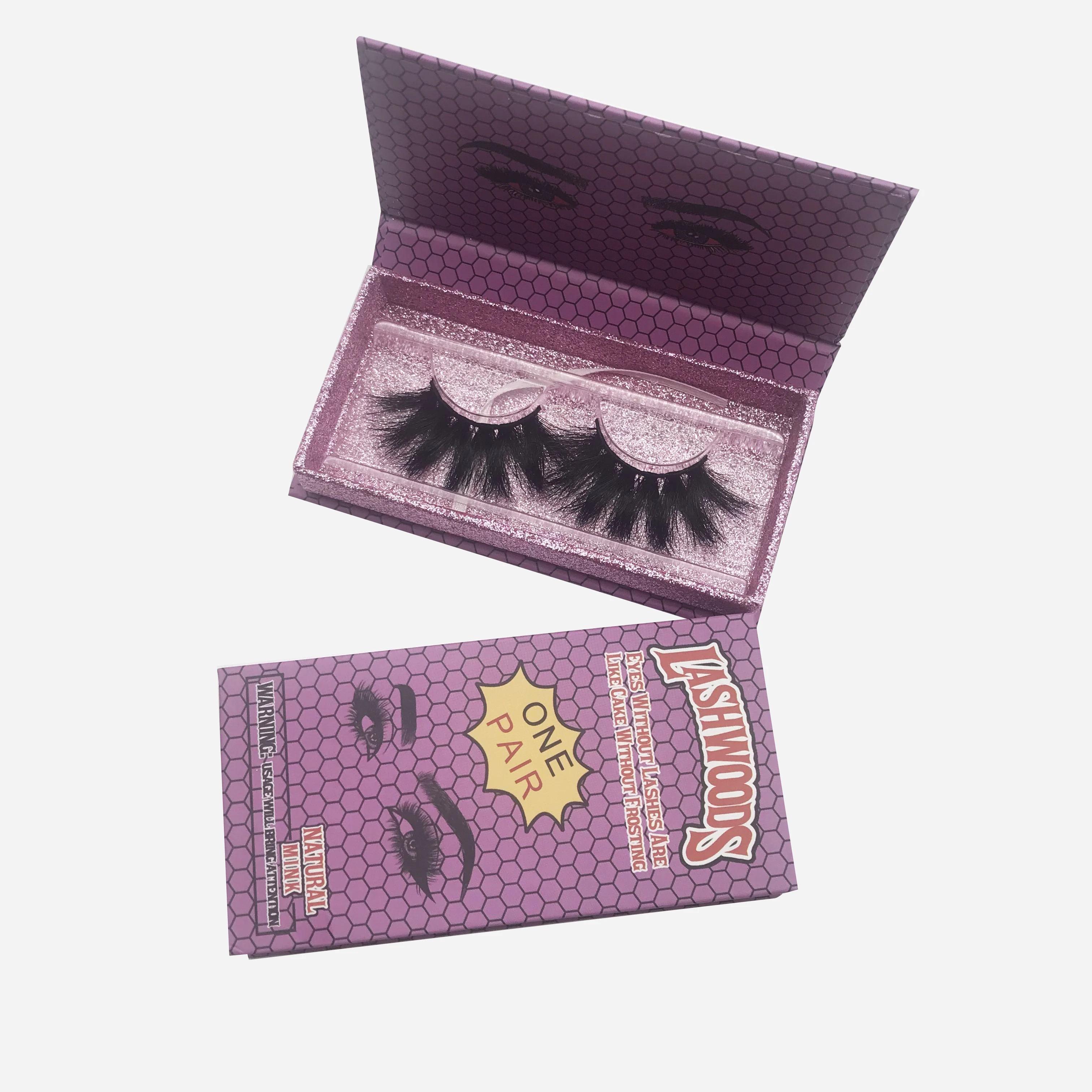 New Arrivals lash custom box rhinestone boxes lash packaging custom logo eyelash boxes