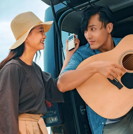 New For Xiaomi Mijia Smart Walkie Talkie 1S with FM Radio Speaker Smartphone APP Control Location Sharing Call Outdoor FM Radio