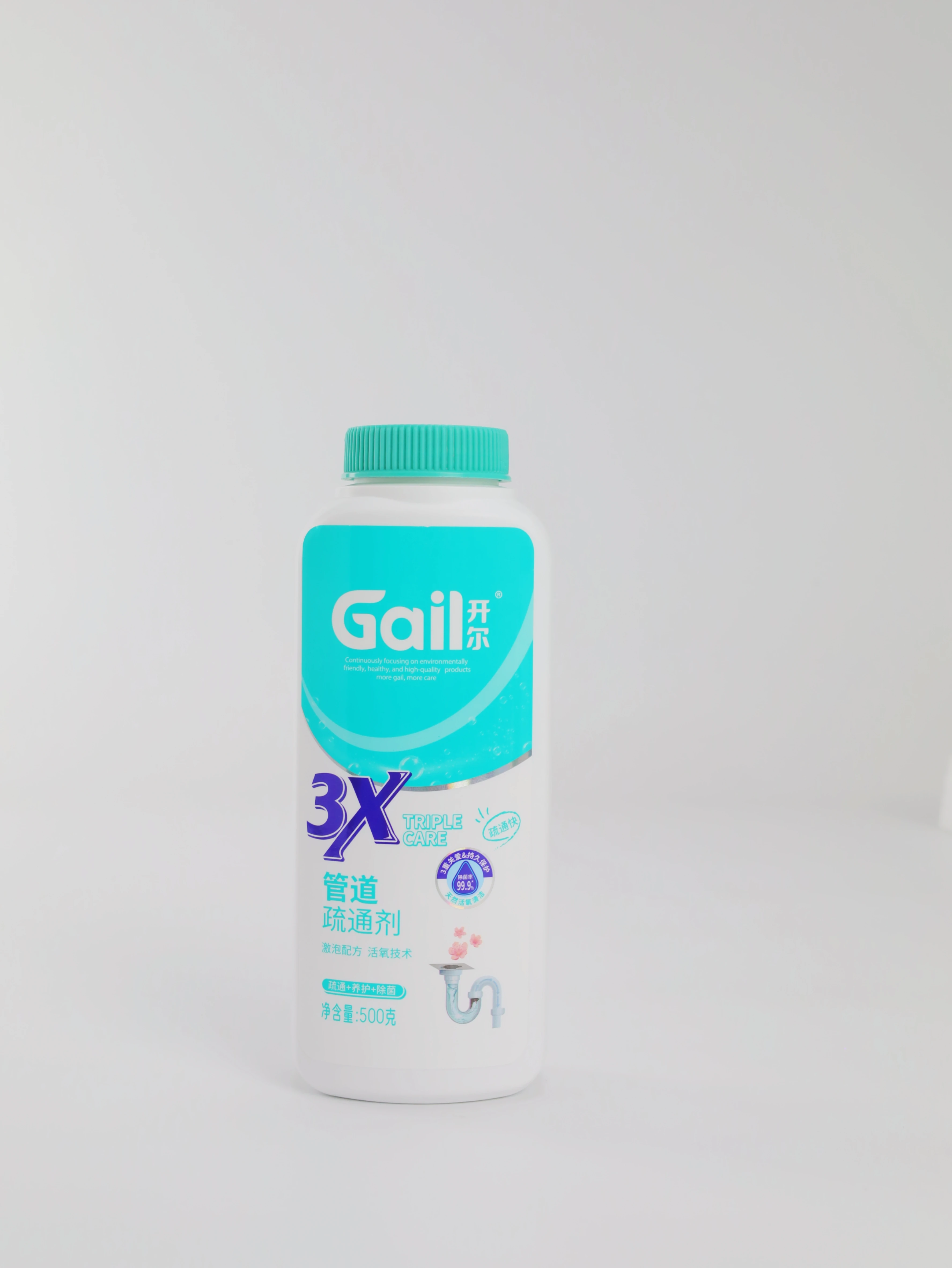 Factory Price Odor Eliminating and Unblocking Agents 500g Solid Gel Powder for Pipe Dredging and Drain Cleaning