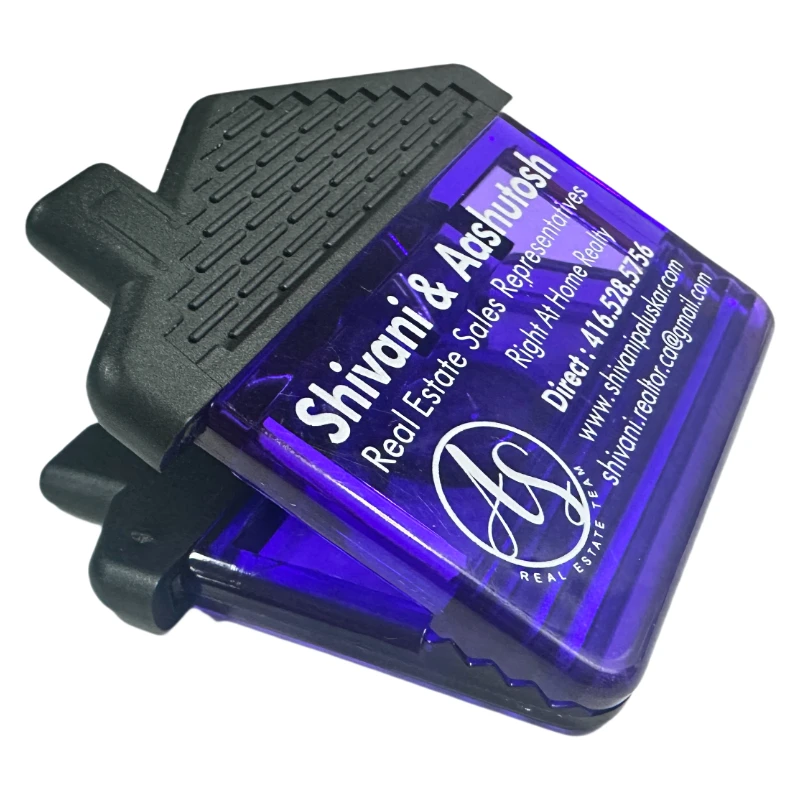 Wholesale Clip Magnet Plastic Fridge Magnets Refrigerator  Magnetic Clips Paper Clip Magnet House Shaped Magnetic Fridge