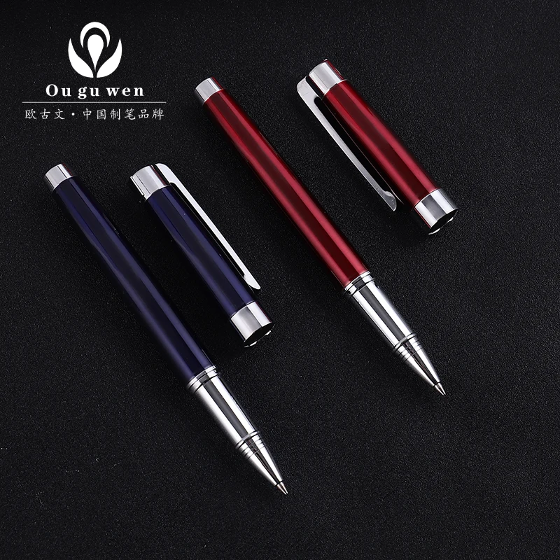 High-grade Office roller Pen Metal Signature Pen Promotion Ballpen  Advertising Ballpoint Pen