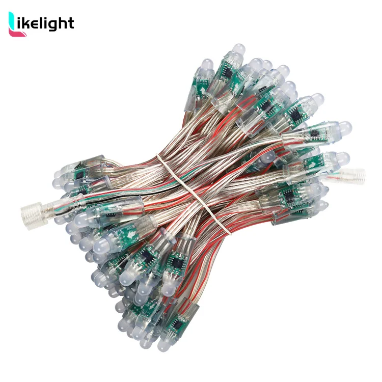 DC 5 В DC12V WS2811 цифровой светодиодный Пиксельная точка LightWS2811 RGB IC цвет изменяемый IP68 водонепроницаемый 0 3 Вт умный модуль света