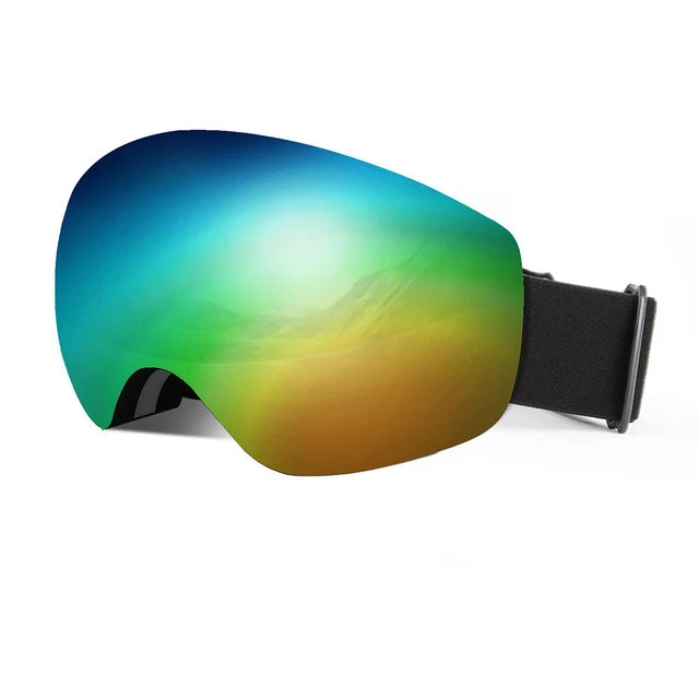 
High Quality Double Layers Factory Cheap Ski Goggles Double Lens Snow Goggles Custom Logo Snowboard Goggles 