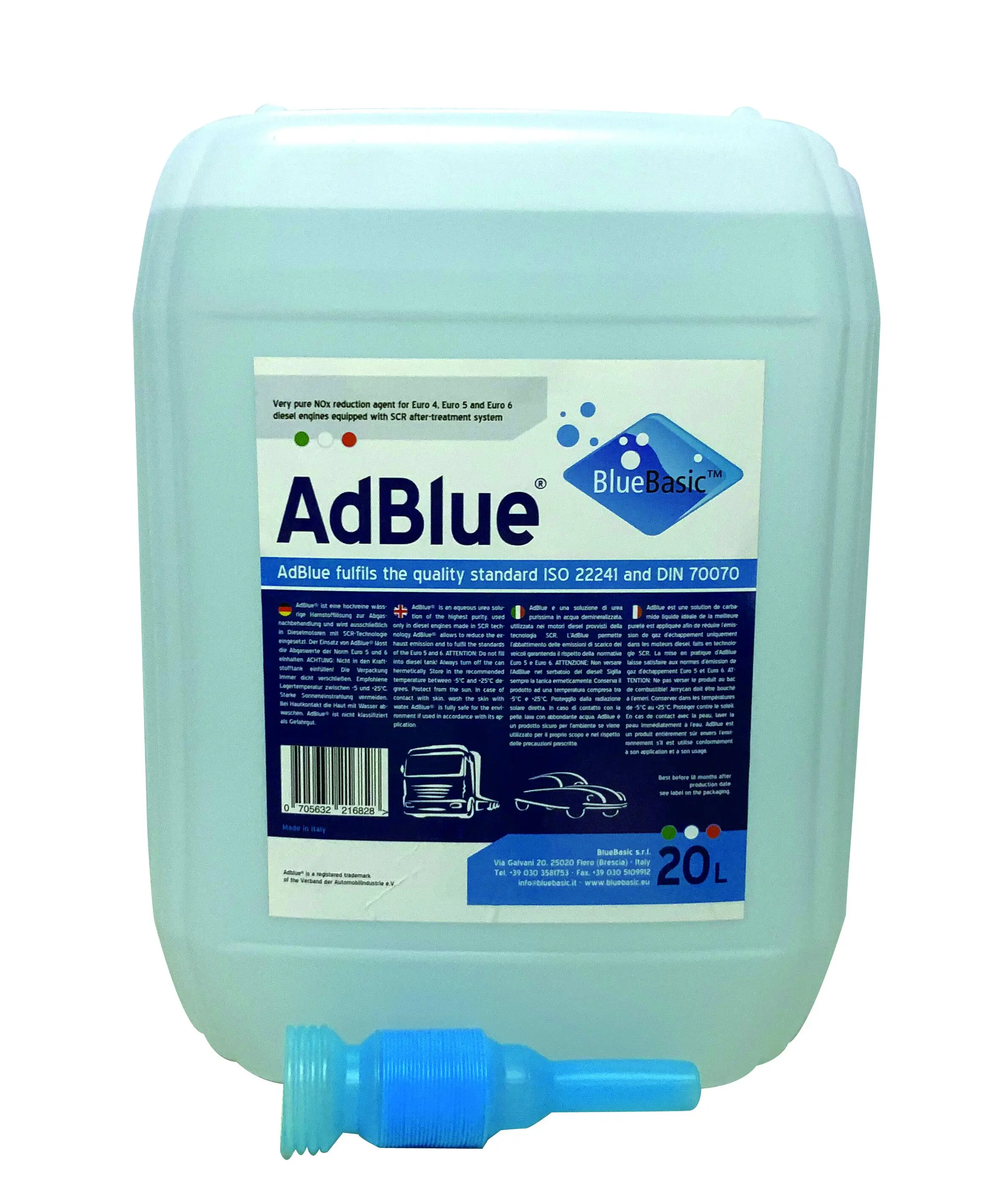Жидкость DEF AdBlue для очистки дизельных двигателей