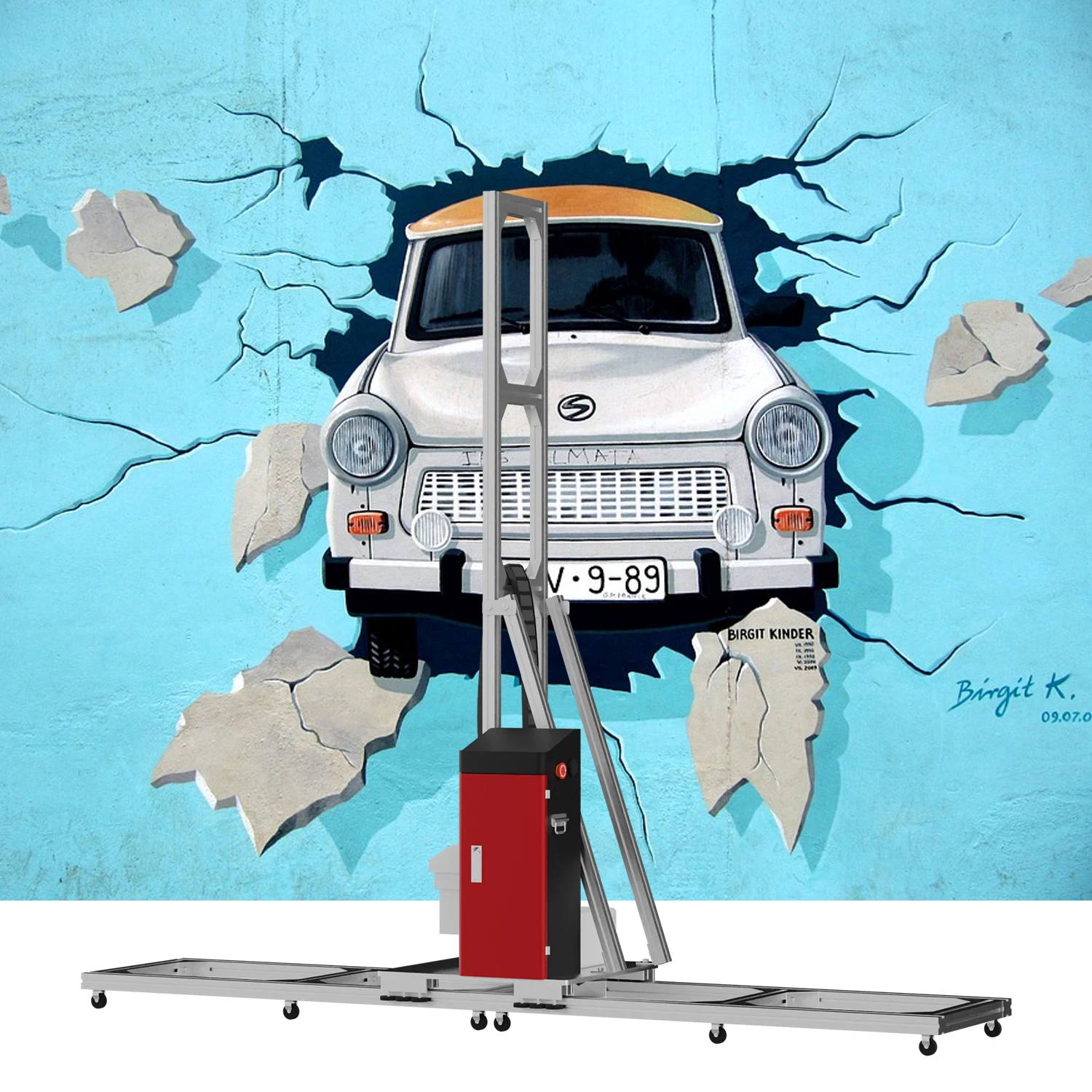 3D Vertical Wall Decor Printer Uv Ink Wall Printing Machine for Wall Printer Painting