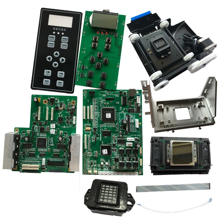 Dx5 конвертировать Xp600 комплект платных струйных принтеров одинарный DX5 DX7 XP600 печатных плат запасные части для эко-растворителя