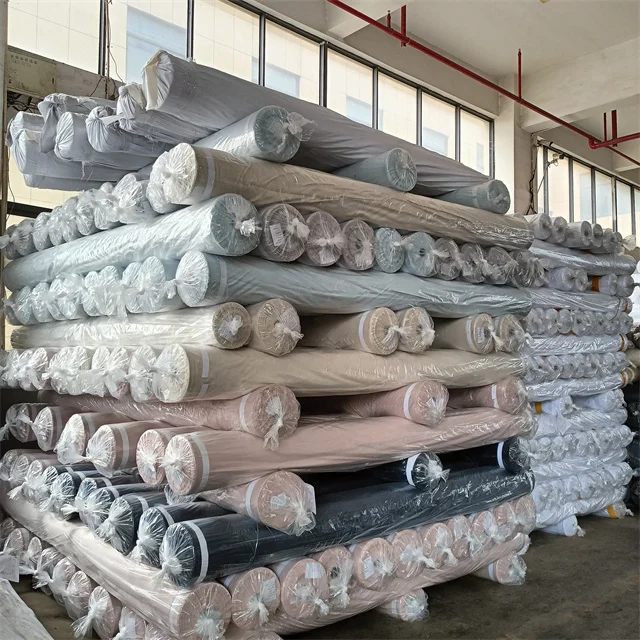 factory wholesale 100% polyester brushed fabric plain dyed bed sheet Microfiber fabric