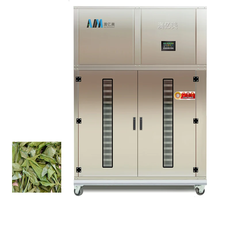 AIM Heat Pump Energy Saving Tray Type Small Digital Control Cabbage Mint Chayote Slice Lettuce Drying Machine